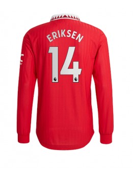 Manchester United Christian Eriksen #14 Heimtrikot 2022-23 Langarm